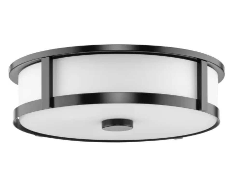 Progress Lighting Gilliam 3 Light 17" Wide Flush Mount Drum Ceiling Fixture