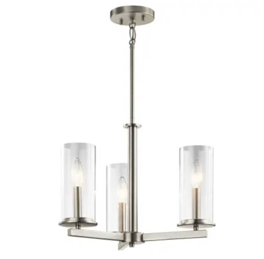 Kichler Crosby 3 Light 18" Wide Chandelier