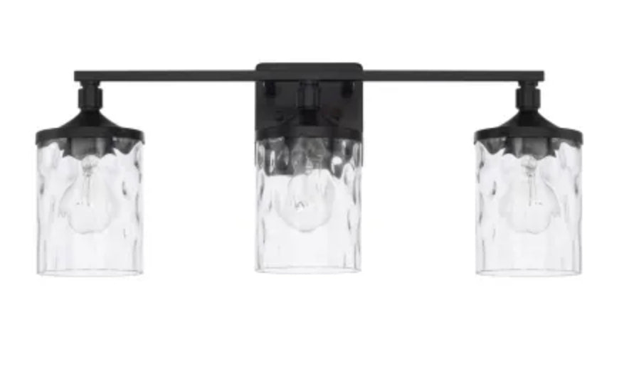Capital Lighting Colton 3 Light 24" Wide Bathroom Vanity Light