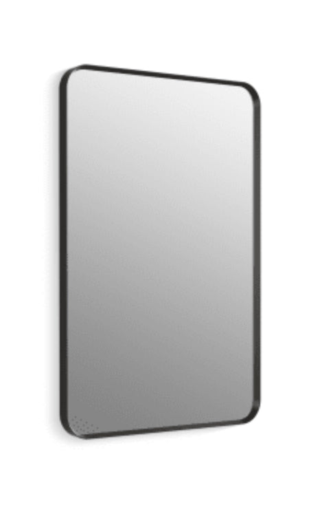 Kohler Essential 24" W x 36" H Transitional Rectangular Metal Framed Bathroom Wall Mirror